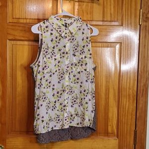 NWOT CRUEL DENIM BLOUSE SZ.M